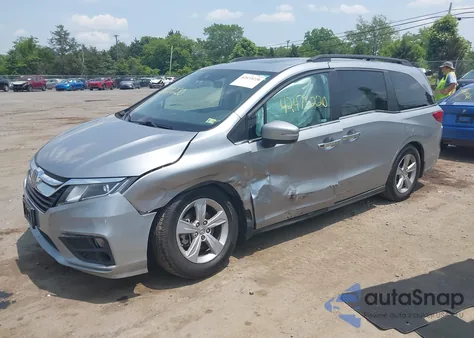 2019 Honda Odyssey Ex-L from USA, damaged, VIN 5FNRL6H70KB132263